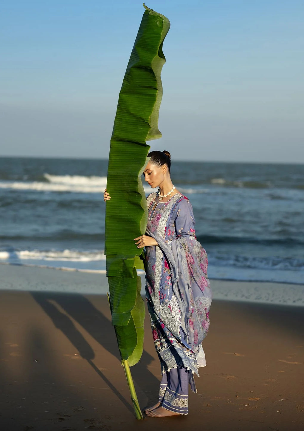 Elaf Embroidered Lawn Suits stitched 3 Piece EL25SL ETS-02A SAVANNAH