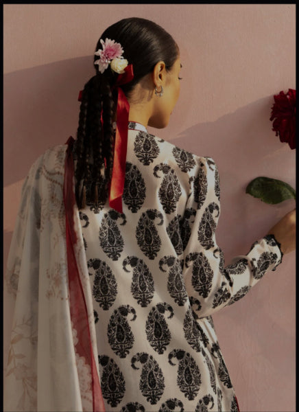 Coco by Zara Shahjahan Printed Lawn Suit stitched 3 Piece Summer Collection PAISLEY - 6A