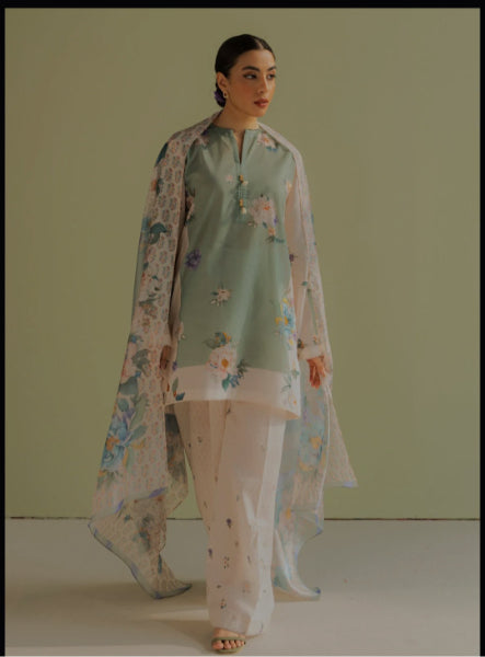 Coco by Zara Shahjahan Printed Lawn Suit stitched 3 Piece Summer Collection SOFIA - 2B