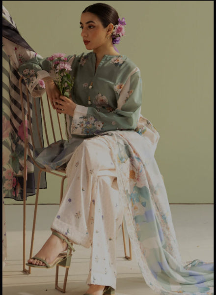 Coco by Zara Shahjahan Printed Lawn Suit stitched 3 Piece Summer Collection SOFIA - 2B