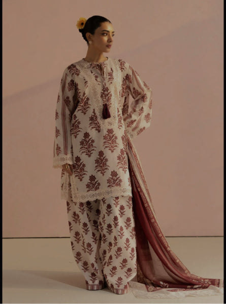 Coco by Zara Shahjahan Printed Lawn Suit stitched 3 Piece Summer Collection AMARI - D1B